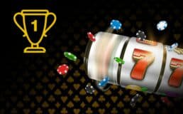 Free Play slot game spin interface showing demo-mode label and virtual-credit deduction